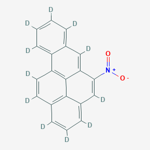 molecular formula C20H11NO2 B3262177 6-Nitrobenzo[A]pyrene-D11 CAS No. 352431-12-0