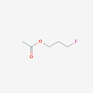 molecular formula C5H9FO2 B3262222 3-Fluoropropyl acetate CAS No. 353-05-9