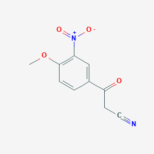 3-(4-Methoxy-3-nitrophenyl)-3-oxopropanenitrile