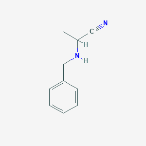 2-(Benzylamino)propanenitrile