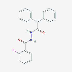 N'-(diphenylacetyl)-2-iodobenzohydrazide