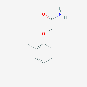 molecular formula C10H13NO2 B3262322 2-(2,4-二甲基苯氧基)乙酰胺 CAS No. 35368-59-3