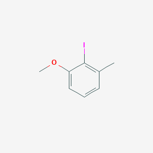 molecular formula C8H9IO B3262328 2-碘-1-甲氧基-3-甲基苯 CAS No. 35387-94-1