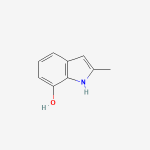 molecular formula C9H9NO B3262368 2-methyl-1H-indol-7-ol CAS No. 354573-94-7