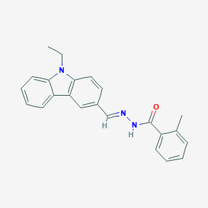 N'-[(9-ethyl-9H-carbazol-3-yl)methylene]-2-methylbenzohydrazide