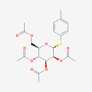 beta-D-Mannopyranoside, 4-methylphenyl 1-thio-, 2,3,4,6-tetraacetate