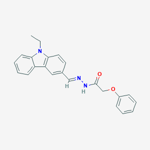 N'-[(9-ethyl-9H-carbazol-3-yl)methylene]-2-phenoxyacetohydrazide