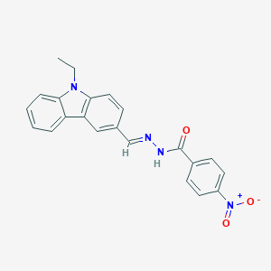 N'-[(9-ethyl-9H-carbazol-3-yl)methylene]-4-nitrobenzohydrazide