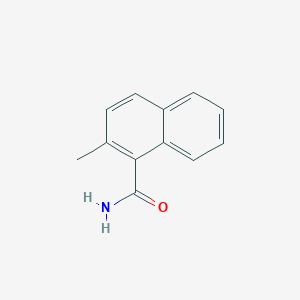 molecular formula C12H11NO B3262704 2-Methyl-[1]naphthoic acid amide CAS No. 36063-09-9