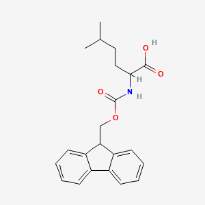 molecular formula C22H25NO4 B3262723 2-{[(9H-芴-9-基甲氧羰基)氨基]-5-甲基己酸} CAS No. 360781-30-2