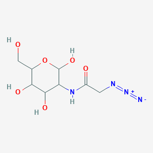 molecular formula C8H14N4O6 B3262741 ManNaz CAS No. 361154-23-6
