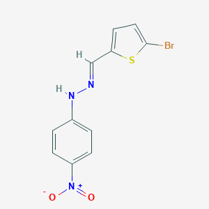 5-Bromo-2-thiophenecarbaldehyde {4-nitrophenyl}hydrazone