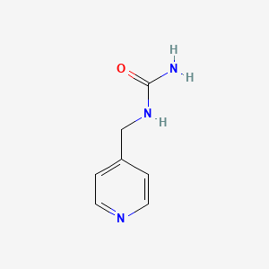 molecular formula C7H9N3O B3262839 （吡啶-4-基甲基）脲 CAS No. 36226-33-2