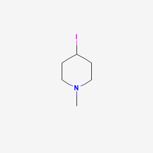 molecular formula C6H12IN B3262929 4-Iodo-1-methylpiperidine CAS No. 363593-53-7