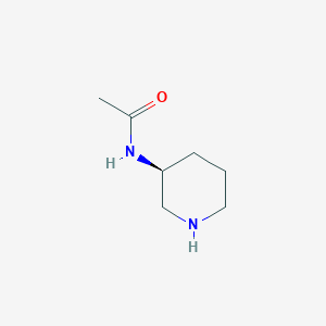 molecular formula C7H14N2O B3262978 (S)-N-Piperidin-3-yl-acetamide CAS No. 364734-39-4