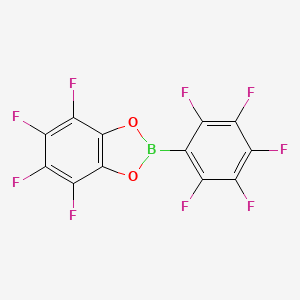 1,3,2-Benzodioxaborole, 4,5,6,7-tetrafluoro-2-(pentafluorophenyl)-