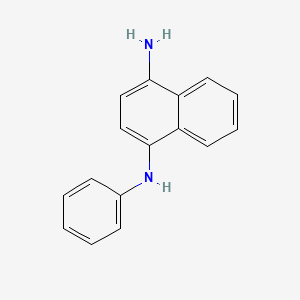 molecular formula C16H14N2 B3263118 N-Phenyl-1,4-naphthalenediamine CAS No. 36778-52-6