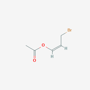 molecular formula C5H7BrO2 B3263126 (Z)-1-acetoxy-3-bromo-1-propene CAS No. 368421-69-6
