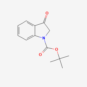 molecular formula C13H15NO3 B3263198 Tert-butyl 3-oxo-1-indolinecarboxylate CAS No. 369595-01-7