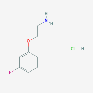 1-(2-Aminoethoxy)-3-fluorobenzene hydrochloride