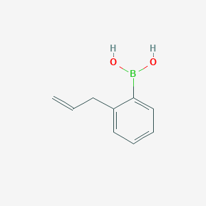 molecular formula C9H11BO2 B3263351 2-Allylphenylboronic acid CAS No. 372193-58-3