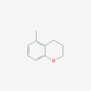 molecular formula C10H12O B3263358 5-Methylchroman CAS No. 3722-75-6