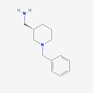 molecular formula C13H20N2 B3263366 (S)-(1-Benzylpiperidin-3-YL)methanamine CAS No. 372963-42-3