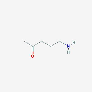 molecular formula C5H11NO B3263374 5-氨基戊烷-2-酮 CAS No. 3732-10-3