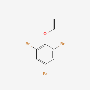 molecular formula C8H5Br3O B3263465 1,3,5-Tribromo-2-(ethenyloxy)benzene CAS No. 3748-03-6