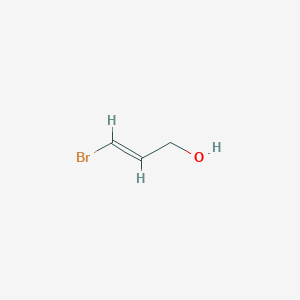 molecular formula C3H5BrO B3263590 2-propen-1-ol, 3-bromo-, (2E)- CAS No. 37675-33-5
