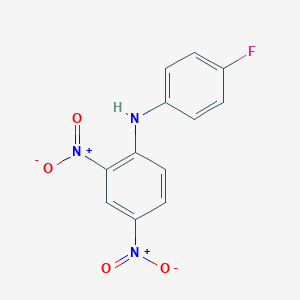 molecular formula C12H8FN3O4 B326364 N-(4-fluorophenyl)-2,4-dinitroaniline 