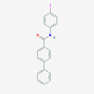 N-(4-iodophenyl)-4-biphenylcarboxamide