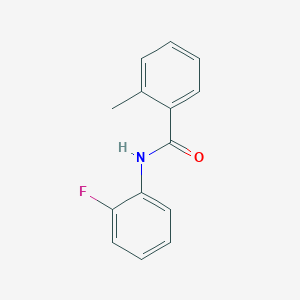 N-(2-fluorophenyl)-2-methylbenzamide