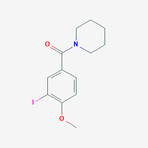 1-(3-Iodo-4-methoxybenzoyl)piperidine