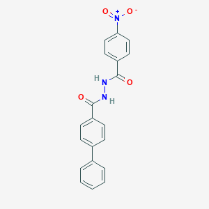 N'-(4-nitrobenzoyl)-4-biphenylcarbohydrazide