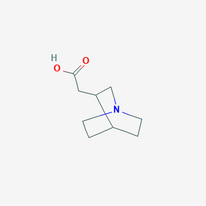 2-(Quinuclidin-3-yl)acetic acid