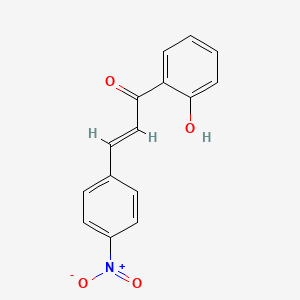 2-Propen-1-one, 1-(2-hydroxyphenyl)-3-(4-nitrophenyl)-