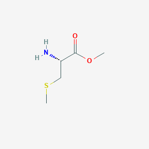 molecular formula C5H11NO2S B3263977 methyl (2R)-2-amino-3-methylthiopropanoate CAS No. 3830-10-2