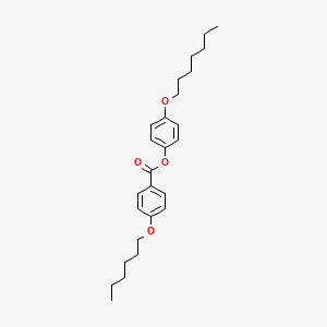 4-(Heptyloxy)phenyl 4-(hexyloxy)benzoate