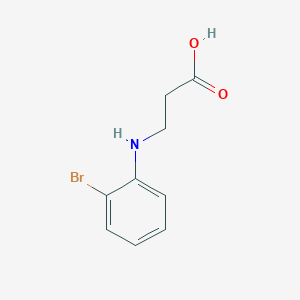 3-(2-Bromophenylamino)propanoic acid
