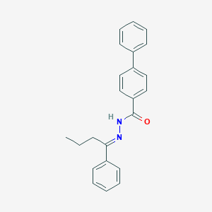 N'-(1-phenylbutylidene)-4-biphenylcarbohydrazide