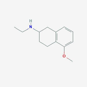 N-Ethyl-5-methoxy-1,2,3,4-tetrahydronaphthalen-2-amine