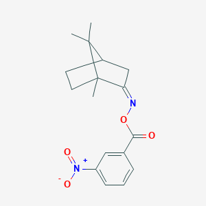 1,7,7-trimethylbicyclo[2.2.1]heptan-2-one O-{3-nitrobenzoyl}oxime