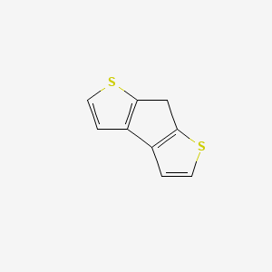 molecular formula C9H6S2 B3264286 7H-环戊并[1,2-b:4,3-b']二噻吩 CAS No. 389-55-9