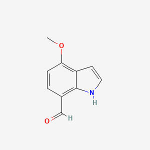 4-Methoxy-1H-indole-7-carbaldehyde