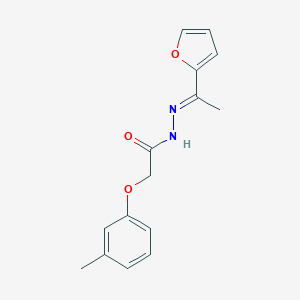 N-[(E)-1-(2-Furyl)ethylideneamino]-2-(3-methylphenoxy)acetamide