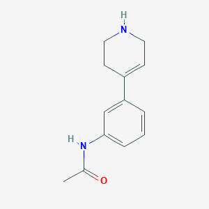 N-(3-(1,2,3,6-Tetrahydropyridin-4-yl)phenyl)acetamide