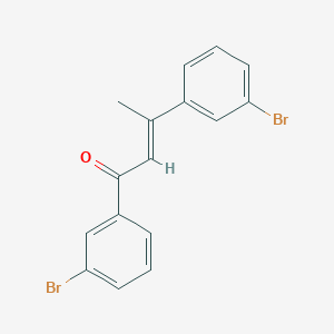 2-Buten-1-one, 1,3-bis(3-bromophenyl)-