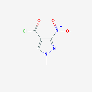 1-Methyl-3-nitro-4-pyrazolecarbonyl chloride