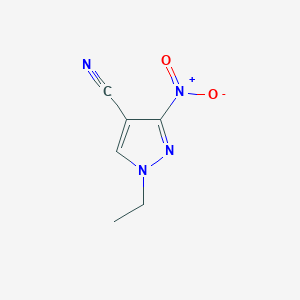 1-Ethyl-3-nitropyrazole-4-carbonitrile